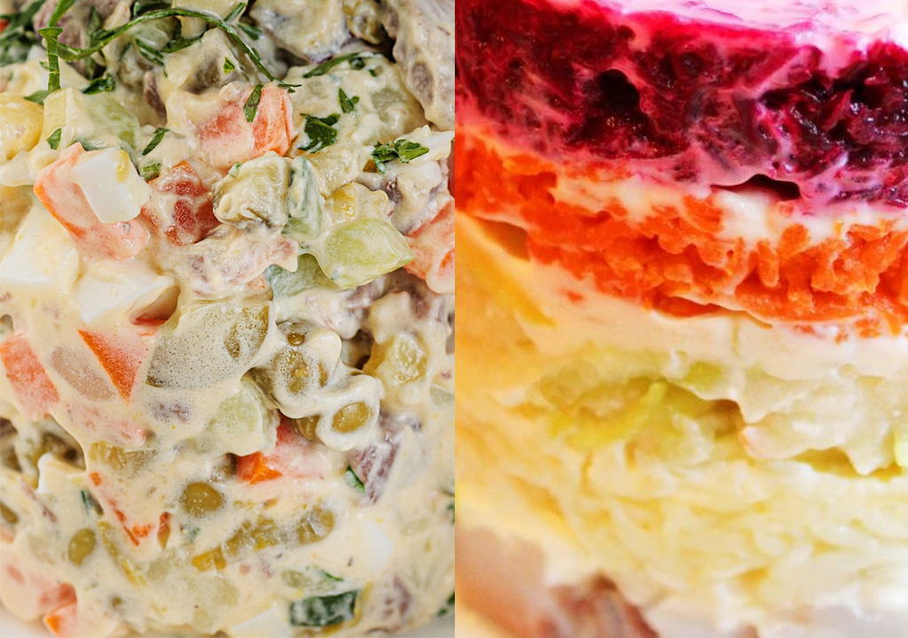 Какой новогодний салат вкуснее опрос